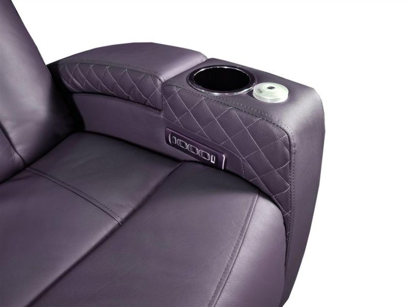 Jky Furniture Modern Design Home Theater Power Recliner Sofa Set with Customerized Functions