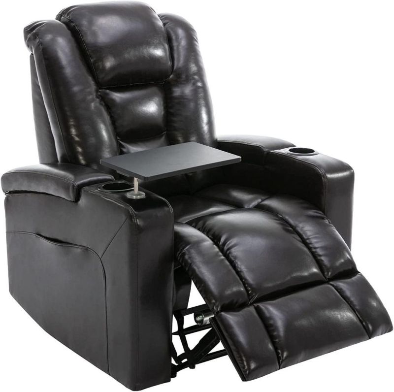Jky Furniture Modern Design Leather Home Theater Power Recliner Sofa Set with Customerization Functions