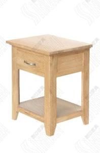 Solid OA Wooden Furniture Contemporary Cambridge Range Clean Oak Lamp Table (CO6115)
