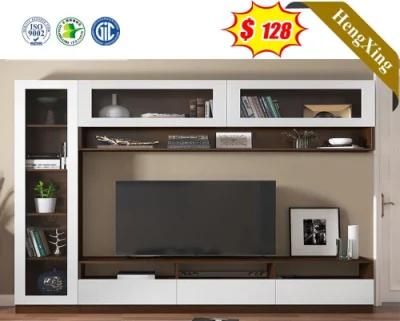 Modern Design Lacquer TV Cabinet Wooden Stand for Home Furniture Set