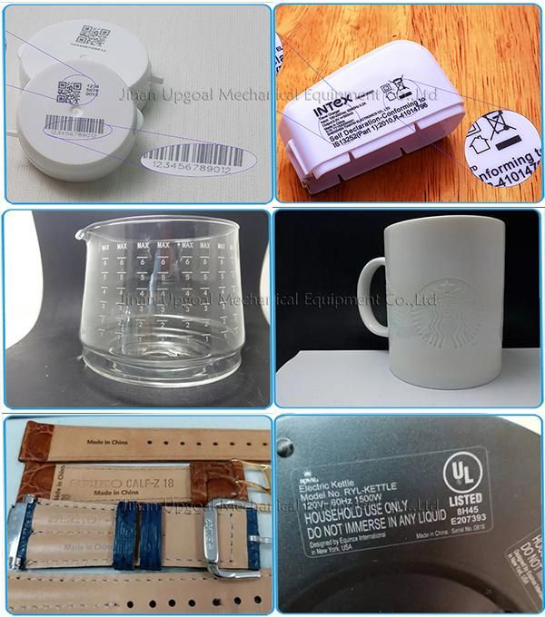 High Precision Ultraviolet Laser Marking Machine for Lens/White Plastic/Sunglasses