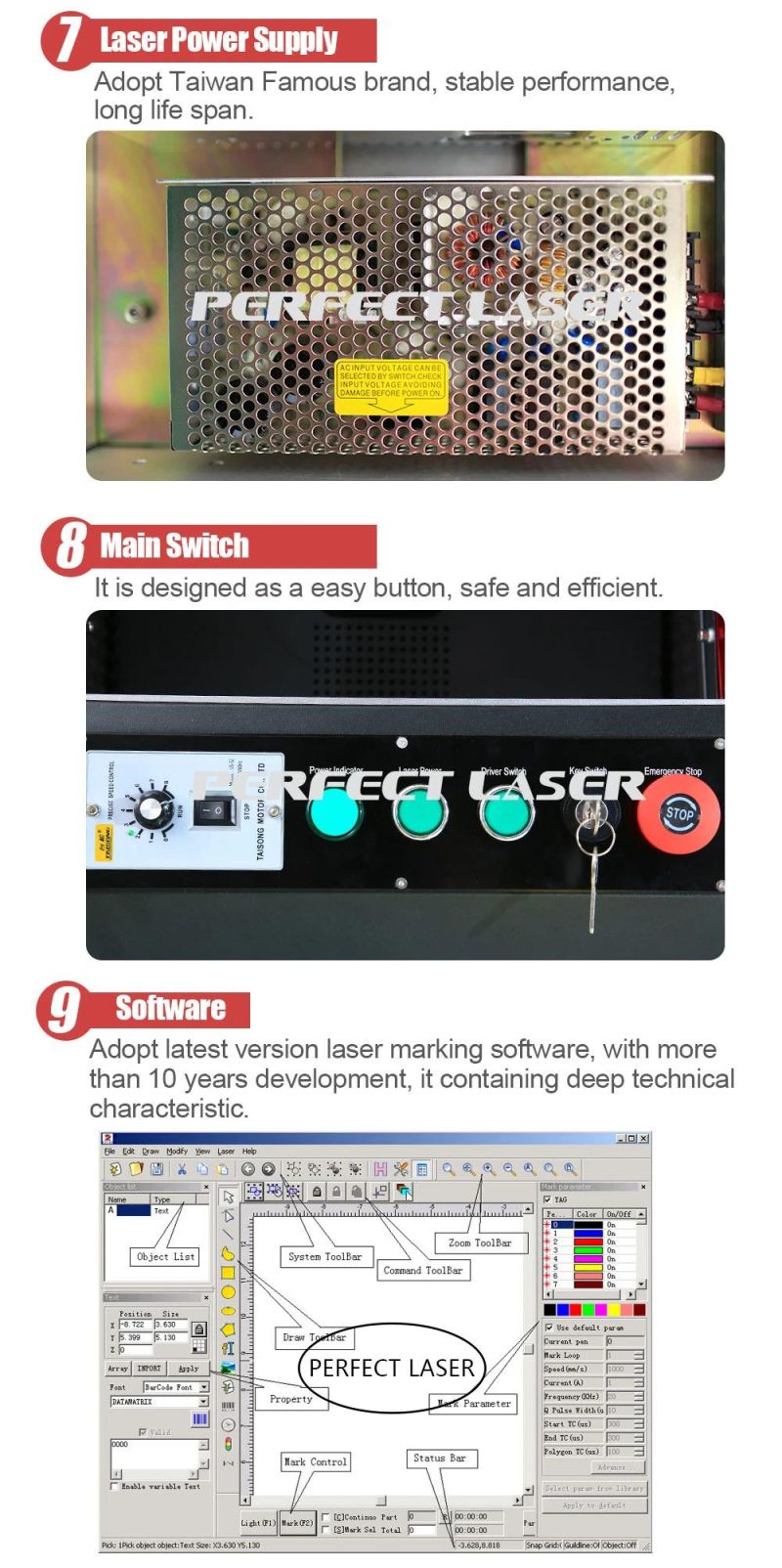 Ipg 20W Portable Fiber Laser Marker Jewelry Rings Marking Machine