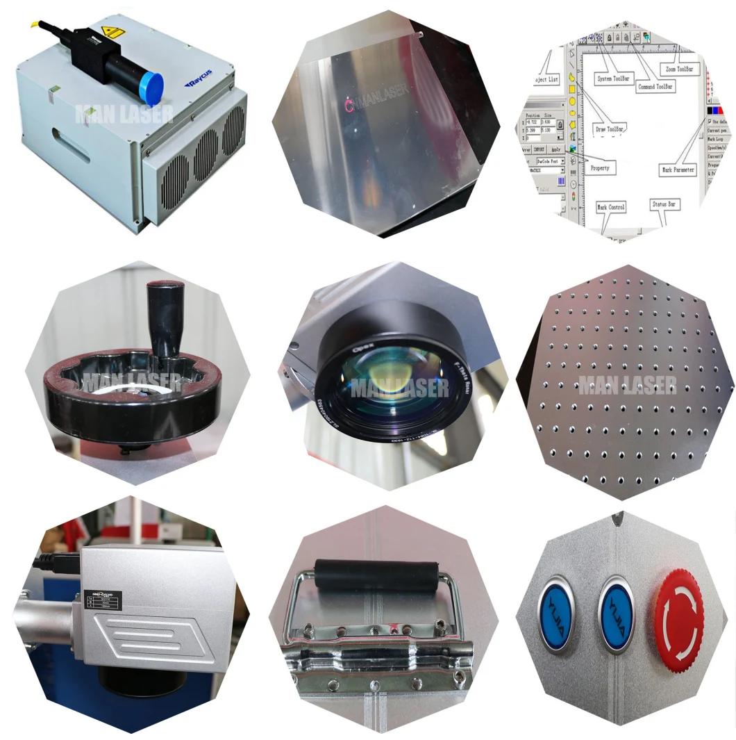 20W Fiber Laser Marking Machine CNC Route for Stainless Steel Etching Auto Parts