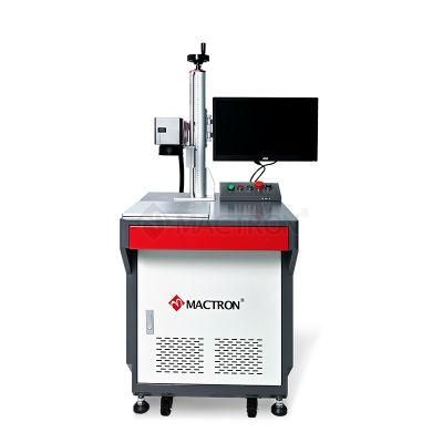 High Quality 50W Electronic Components Fiber Laser Marking Machine with CCD Camera System