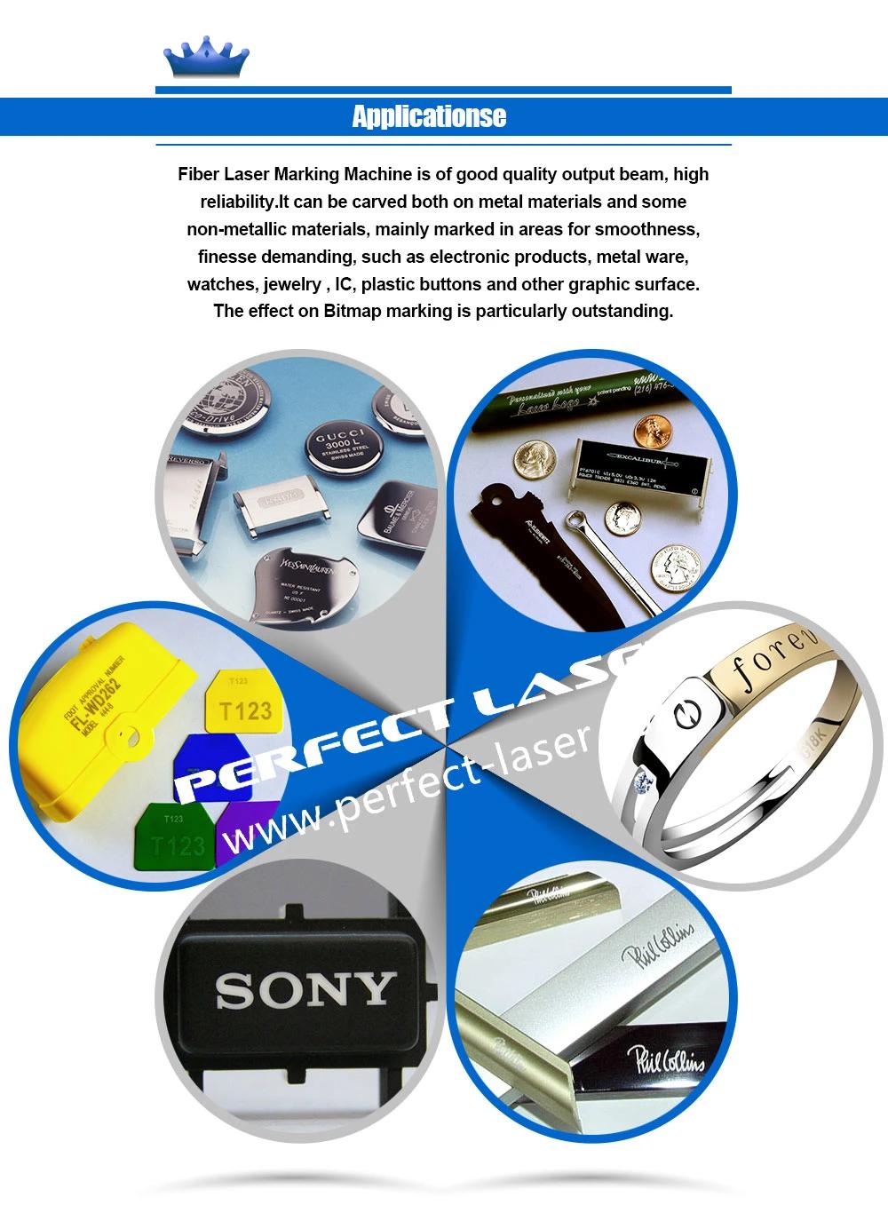Bar Code Cable Wire Fiber Laser Marking System