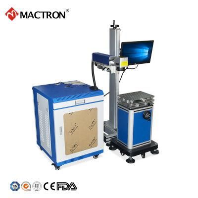 Wholesaler Customized Online Flying Type Fiber Laser Marking Machine for Metals Plastic