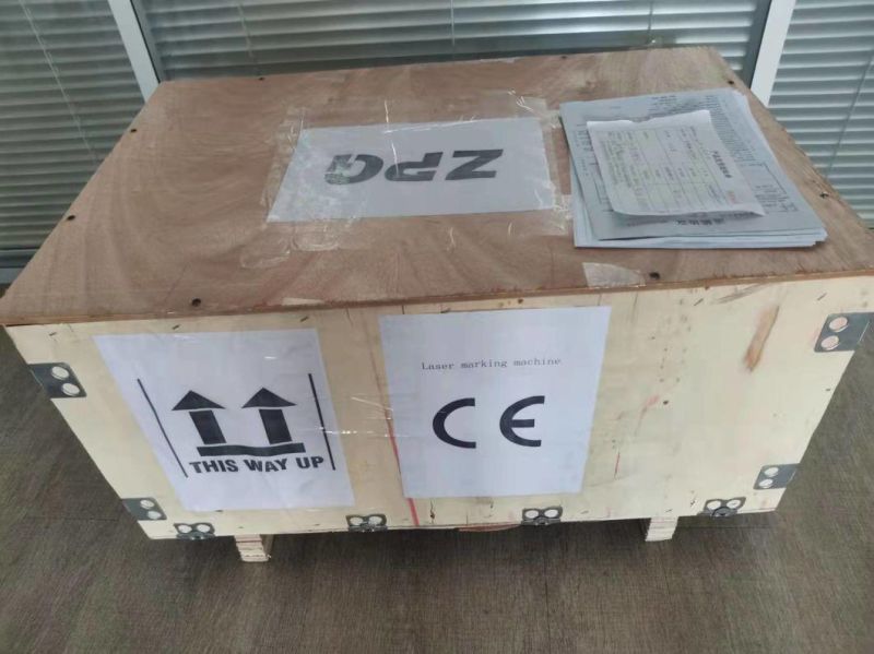 Zpg Hot Sales 30W 50W Desktop Fiber Laser Marking Machine for Metal/Logo Mark /Laser Marker /Metal Marking