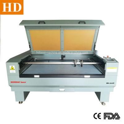 Uniform Suit Saree Laser Cutting Machine with Double Head 1800X1000 Area
