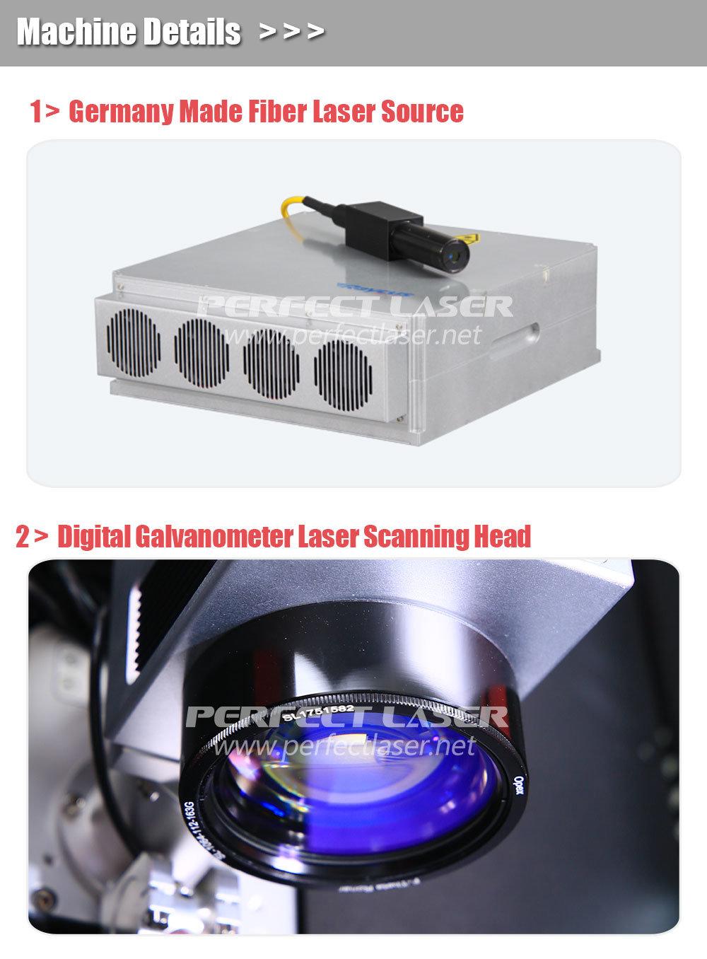 Full Enclosed Metal Button Metal Nameplate Fiber Laser Marking Machine