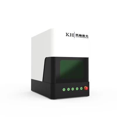 Mopa Color 3D Dynamic Marker Raycus Metal Fiber Laser 20W 30W 50W Fiber Laser Marking Machine with Rotary