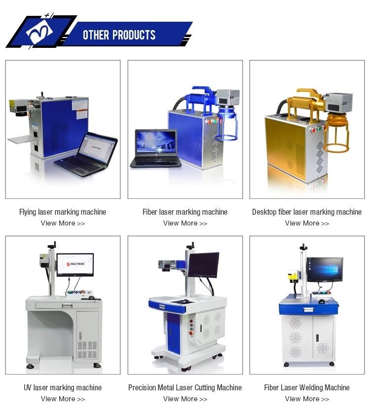 20W New Factory Price Metal Printer Fiber Laser Marker on Line