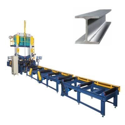 H Beam Welding Line 3 Functions Assembly Welding Straightening Machine