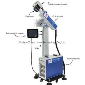 Laser Equipment for HDPE PVC Plastic Batch Logo Marking Printing
