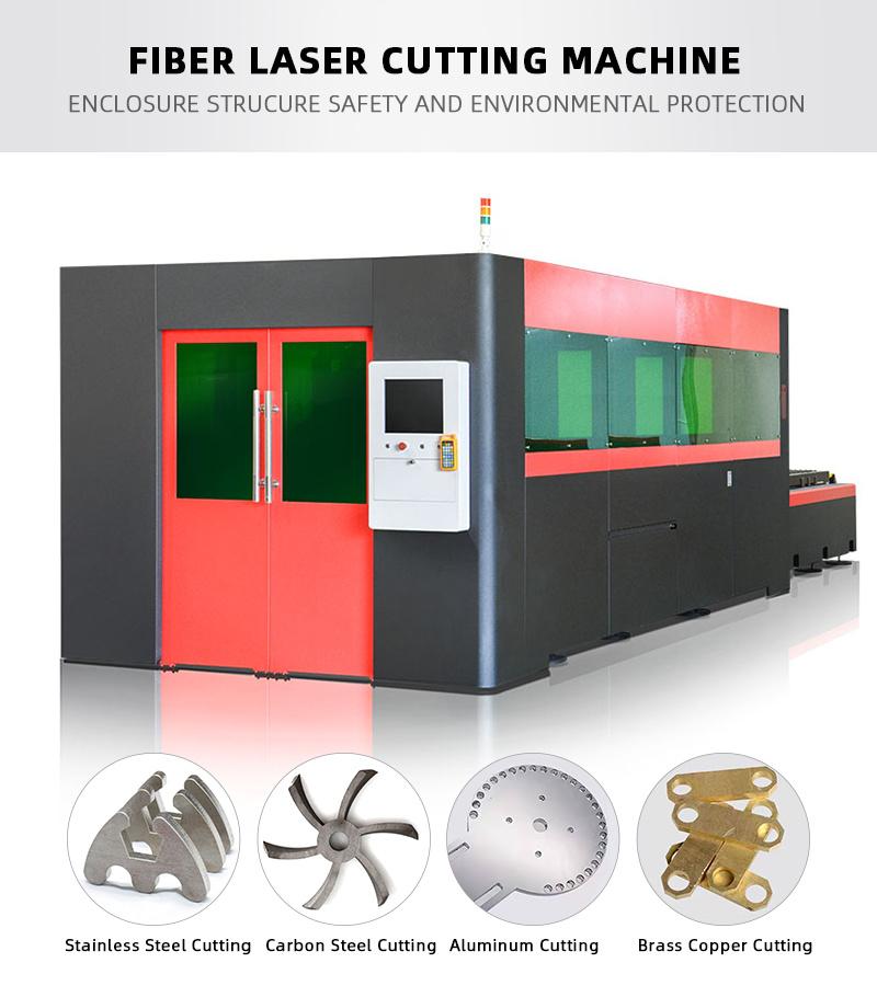 Small Plates and Pipes Fiber Laser Cutting Machine