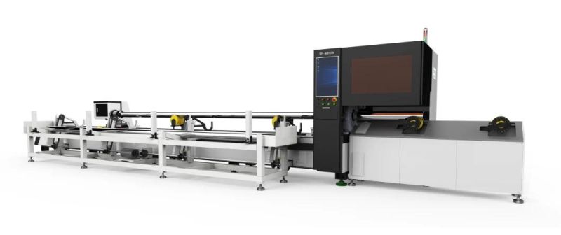 Professional Metal Stainless Steel Pipe Tube CNC Fiber Laser Cutting Machine
