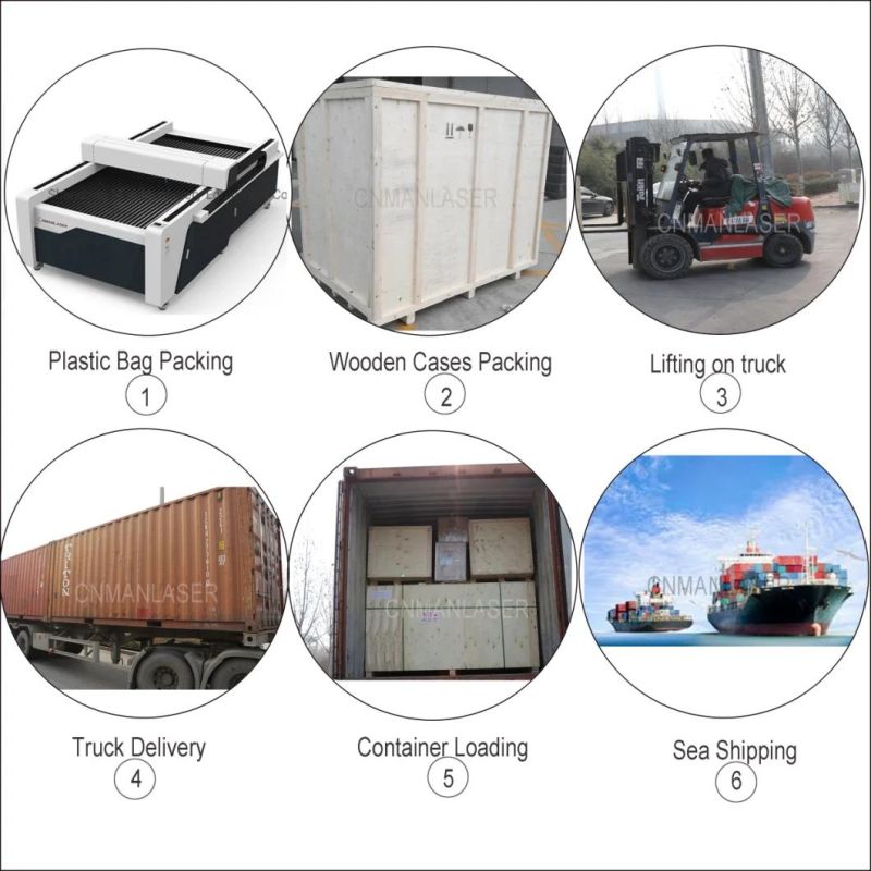 Cnmanlaser 1325 Wood Acrylic MDF CO2 Laser Cutting/ Engraving Machine