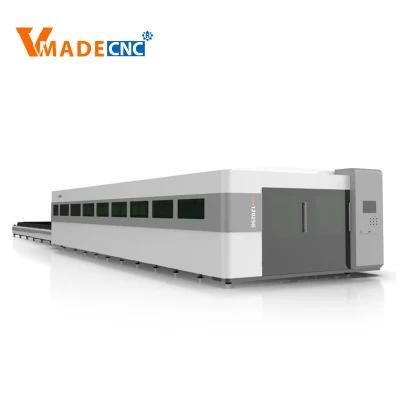1.5kw Metal Stainless Carbon Sheet Fiber Laser Cutting Machine