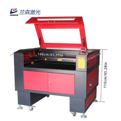 150W 1290 Reci Glass Cloth CO2 Laser Engraving Cutting Machine
