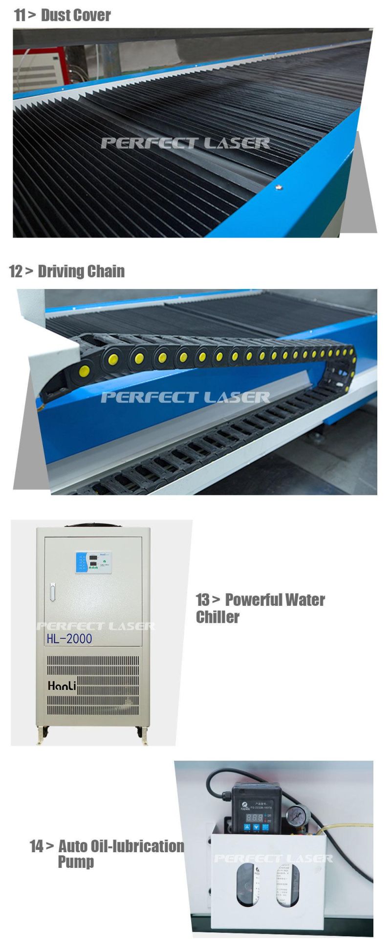 Two-Side Metal Pipe and Tube Fiber Laser Cutting Machine