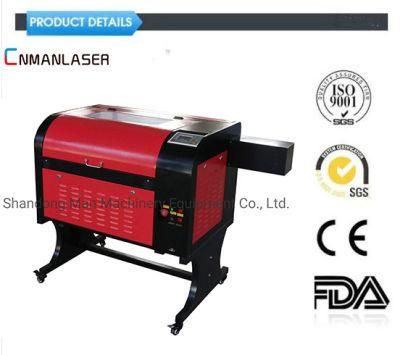 Kanpur Acrylic/ Leather/ Fabric Garment Laser Cutting Engraving Machine with Cw5200 Water Chiller