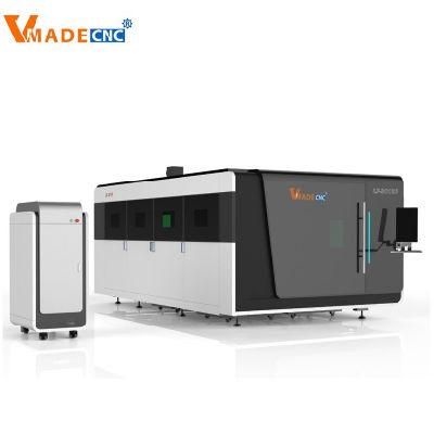 2kw Fiber Laser Cutter 1530 CNC Fiber Laser Cutting Machine for CS Stainless Steel Metal for Sale Optical Fiber Laser