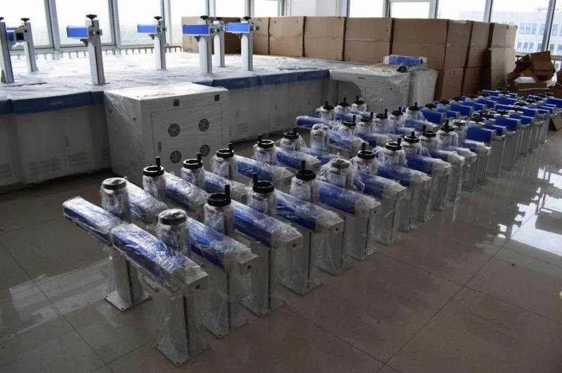 Raycus Ipg 20W 30W 50W Color Mini Portable Fiber Laser Marking Machine for Jewelry Metal Bearingwatche Ring