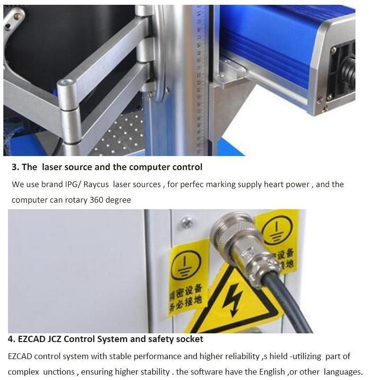 Industry Equipment Stainless Steel Fiber Laser Marking Machine Price