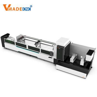 3000W Cut Tube 1000W 2000W CNC Tube Fiber Metal Laser Cutting Machine for Metal Steel Pipe