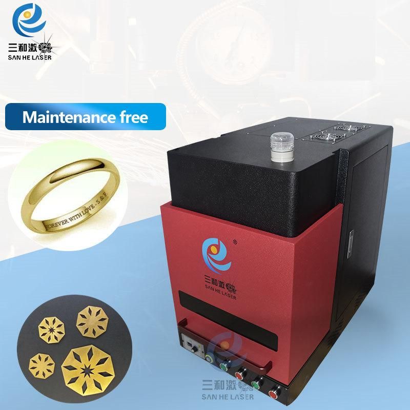 Laser Marking Machine, Low Price 10W 20W 30W 50W Fiber Laser Marking Machine for Metal and Nonmetal