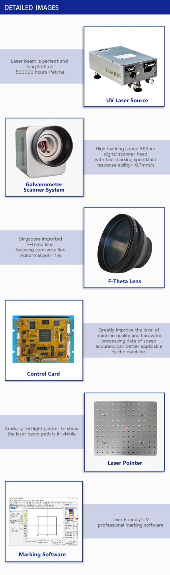 Mactron Metal Watches Camera UV Laser Marking Machine