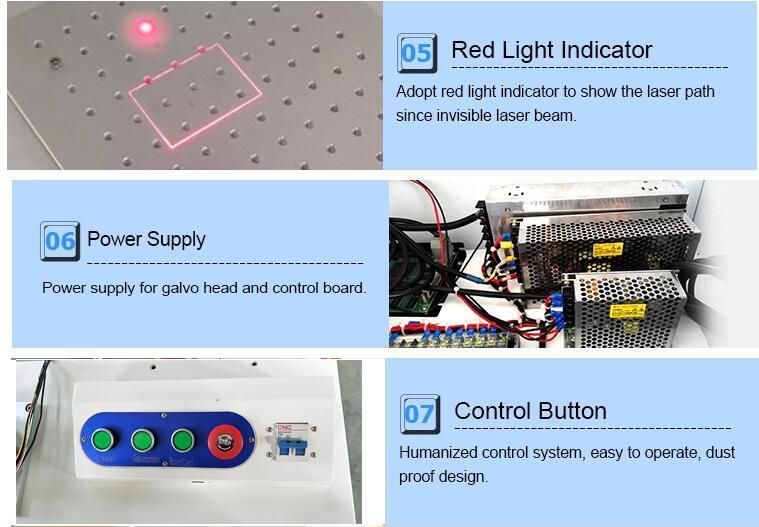 Mobile Watch Phones Parts Marking Machinery / Laser Marking Machines