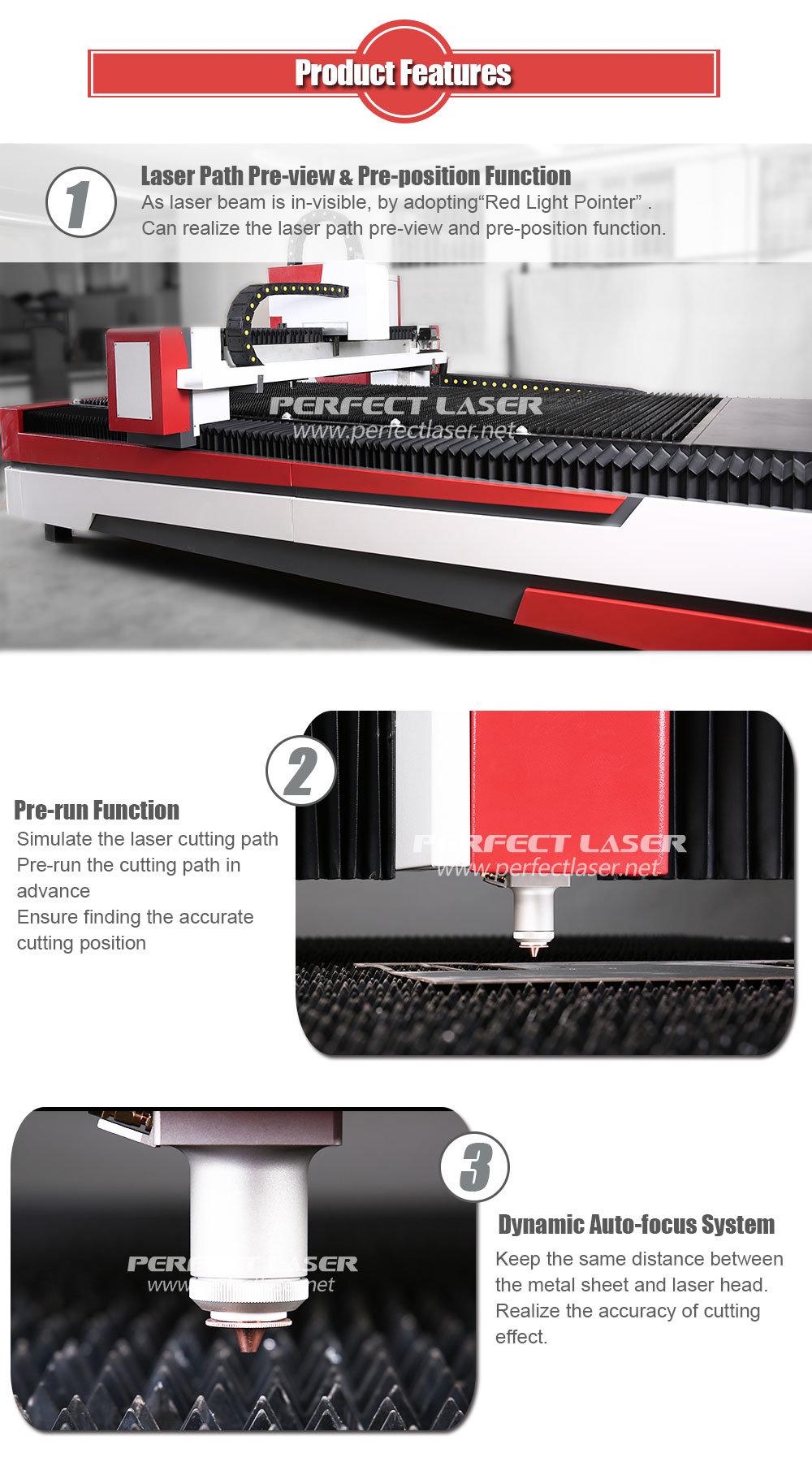 Factory Directly Supply 3mm Stainless Steel CNC Fiber Laser Cut Machine