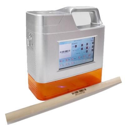 Newest Model Portable Laser Marking Printer Expiry Date Glass Metal Laser Printing Machine