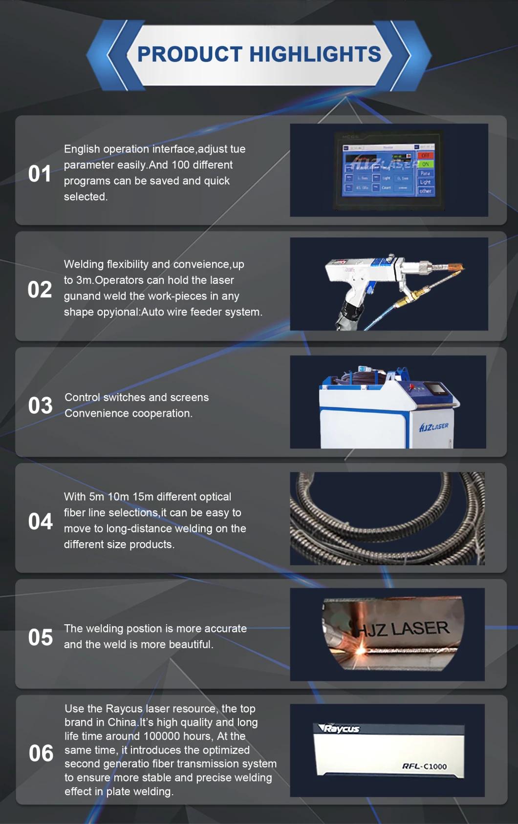 1000W 1500W Handheld Type Laser Welding Machine with Wire Auto Feeding