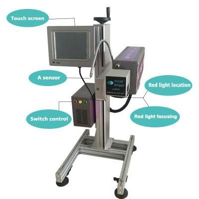 Weiejet 20W 30W CO2 Laser Marking Machine for PE/Coated Paper/Wooden