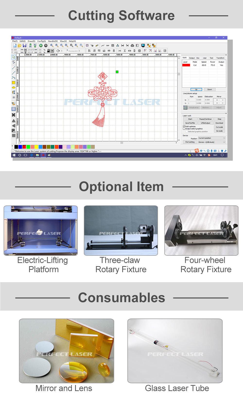 80W 100W CO2 Acrylic Laser Engraver Cutter Machine