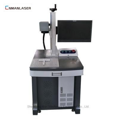 20W Stainless Steel Laser Marking Machine with PC Control System