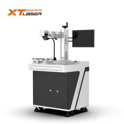 Fiber Laser Marking Machine Mopa Mark Color in Stainess Steel