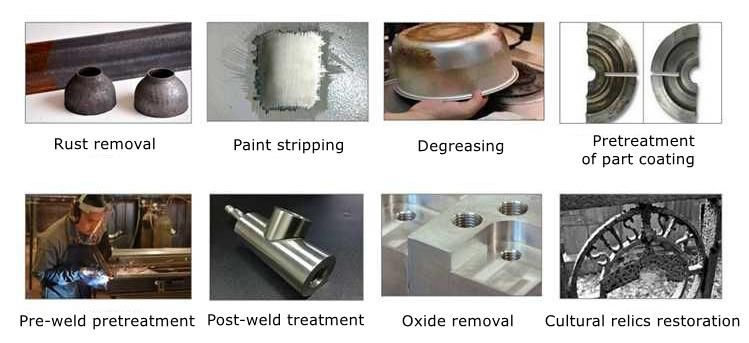 Cleaning Machine 1000W Metal Rust Removal and Laser Descaling Machine