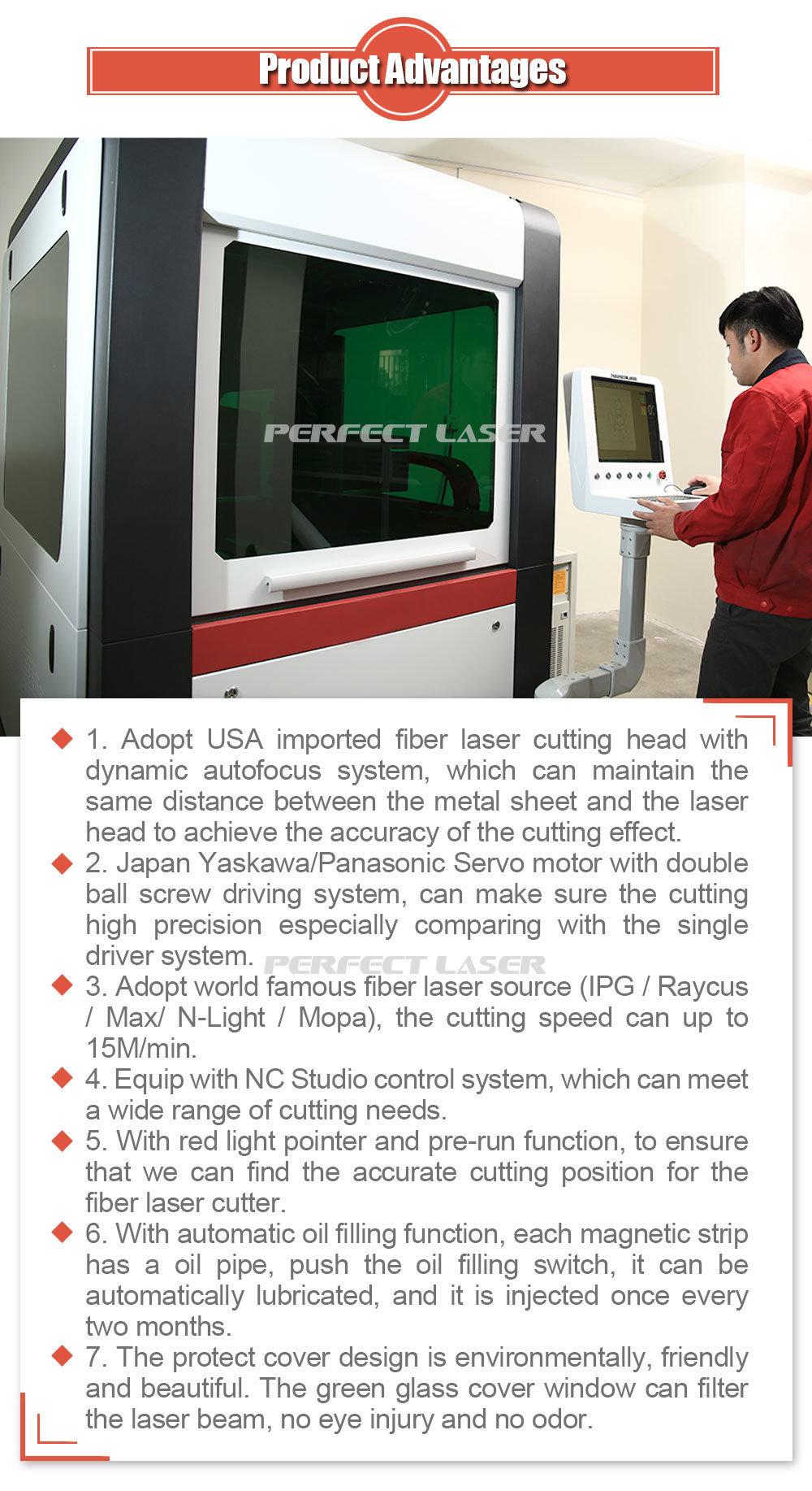 PE-F6060 1000W 600X600mm Carbon Steel Small Fiber Laser Cutting Machine