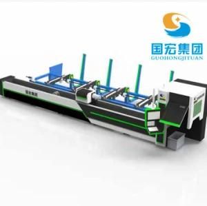 Guohong 1000W~6000W Automatic Loading Pipe Cutting Machine for Stainless Steel Carbon Steel Aluminum Copper Cutting