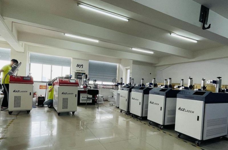 Split Type Mini Optical Fiber Laser Marking Machine 20watts