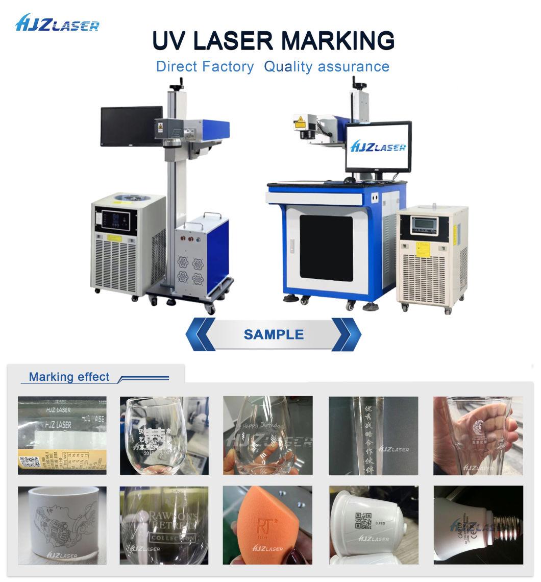 High Precision Glasses Marking 3W UV Laser Marking Machine