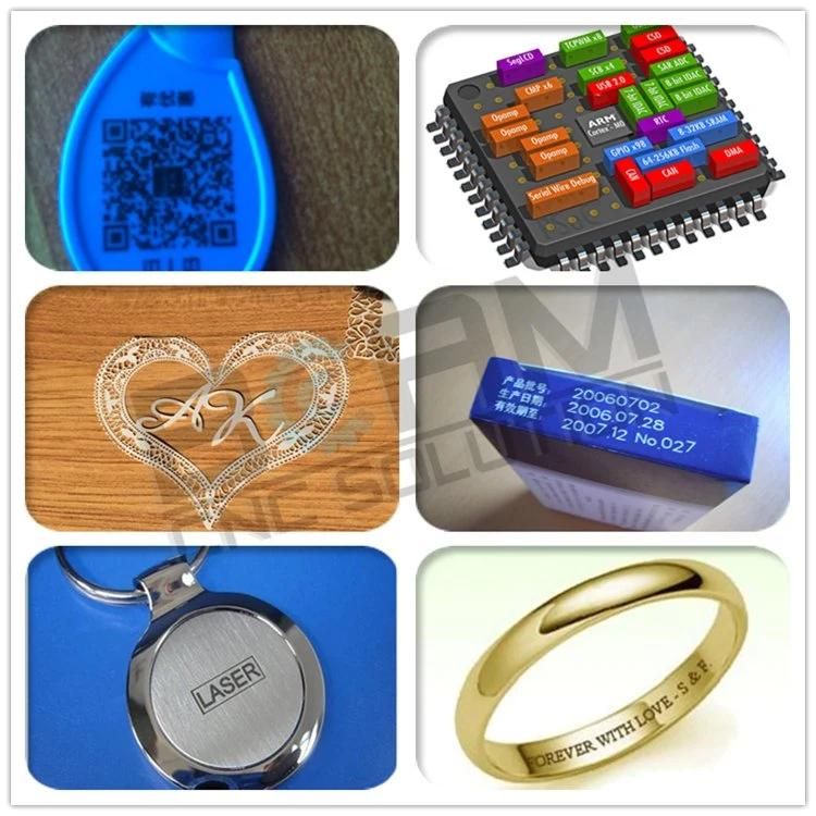 20W 30W 50W 70W 100W Fiber Laser Marking Machine Logo Marking