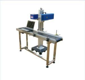 Flying Fiber Laser Marking Machine for Metal Cup Code Plastic Seals Products Marker/Engraver
