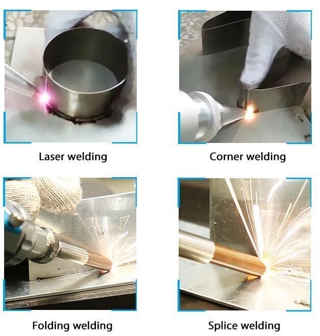 China 1000W 1500W 2000W Industrial Portable Handheld CNC Auto Fiber Laser Welding Machine Price for Jewelry, Aluminum, Stainless Steel