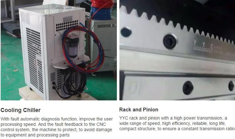 High Precision CNC Fiber Laser Cutter for Metal Steel Tube