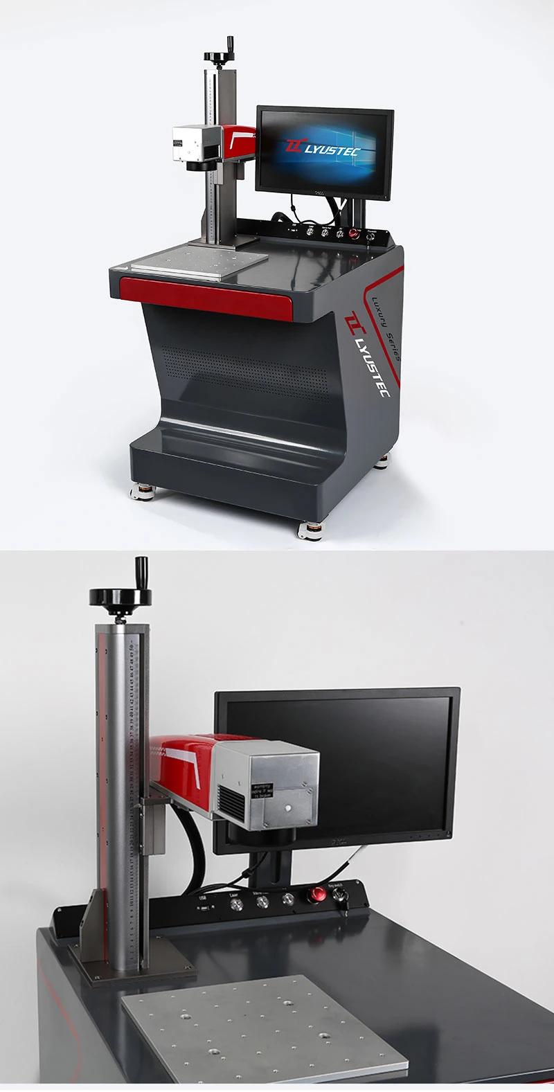 Optical Security Plastic Seal Fiber Laser Marking Machine