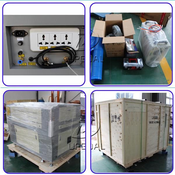 15-20mm Thickness Acrylic CO2 Laser Cutting Machine 130W with Air Filter