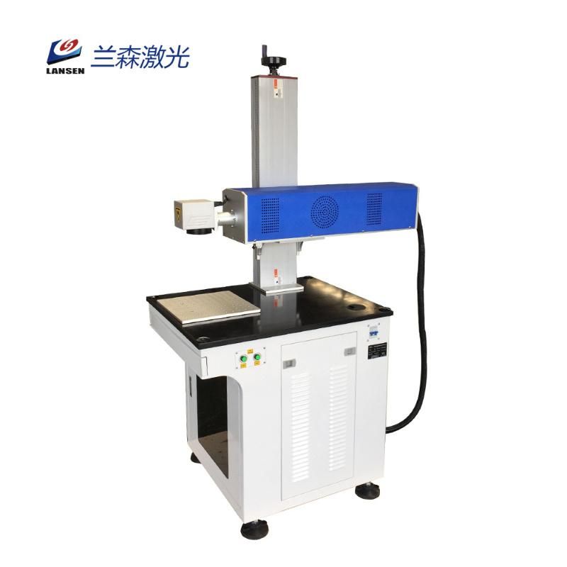 Cloth Garment Fabric RF CO2 Laser Marking Machine for Cutting Leather